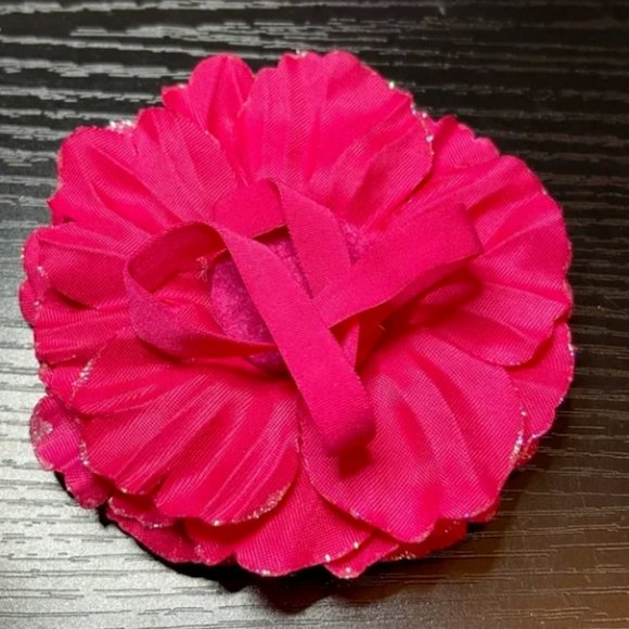 Tieks Flower Pink Box Topper with Faux Rhinestones in Center - Picture 3 of 3